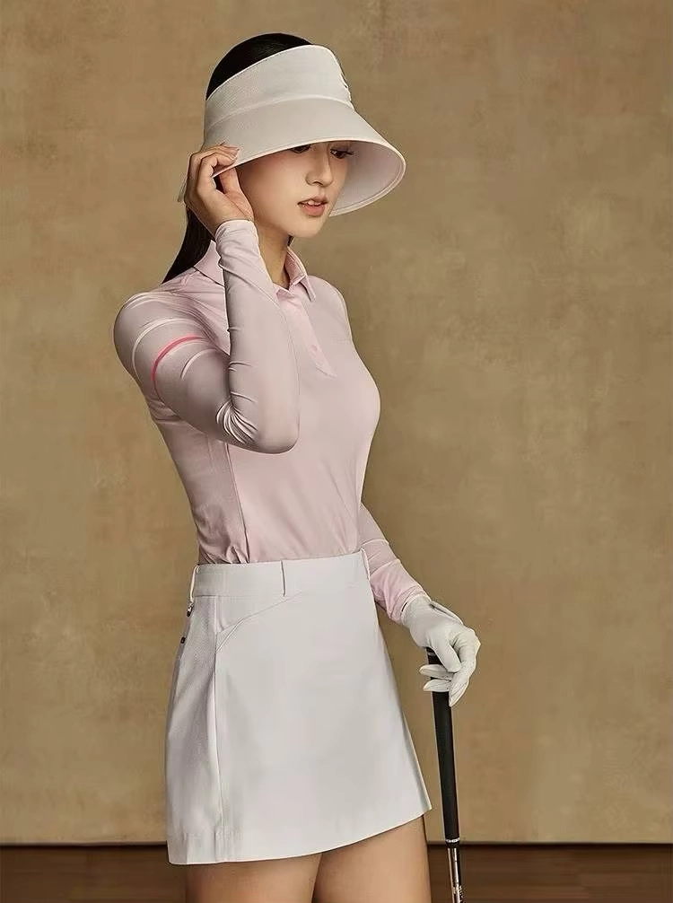 Ultra-Light Stretch Long-Sleeve Golf Polo