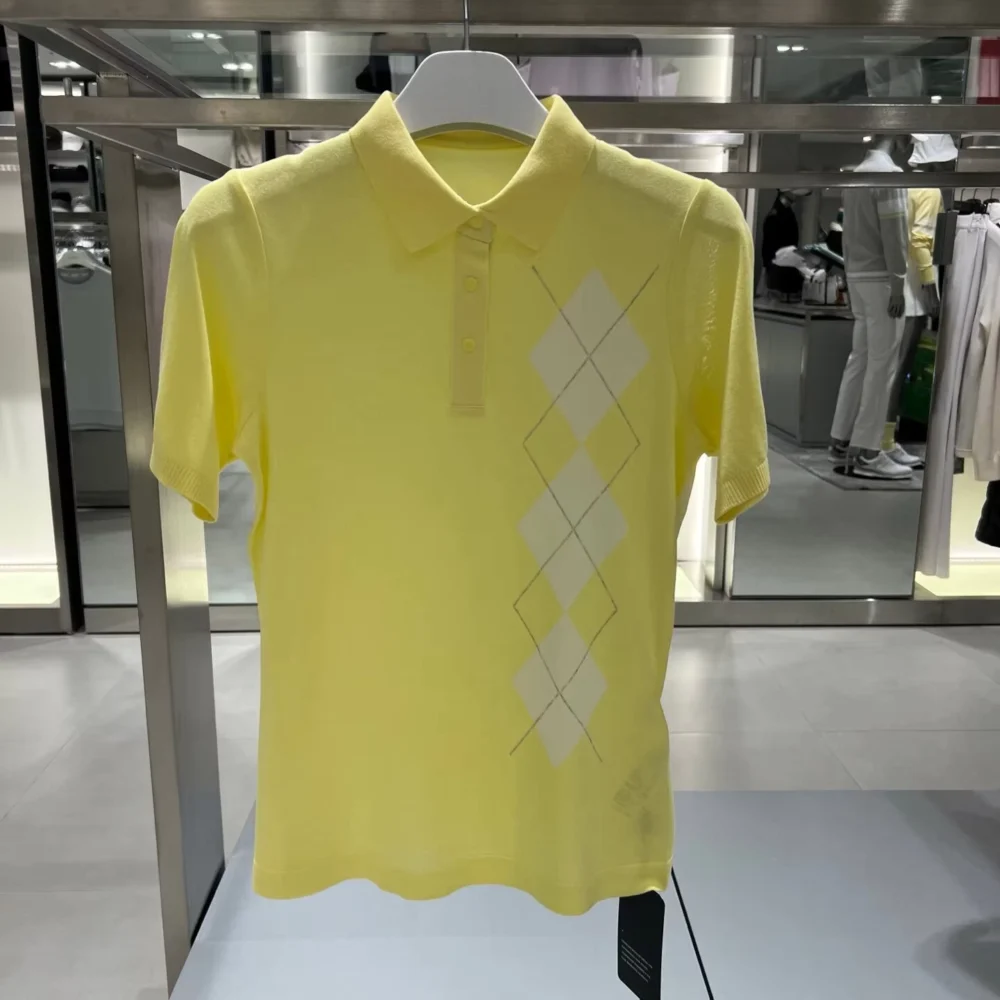 Soft Knit Short-Sleeve Golf Polo with Relaxed Fit