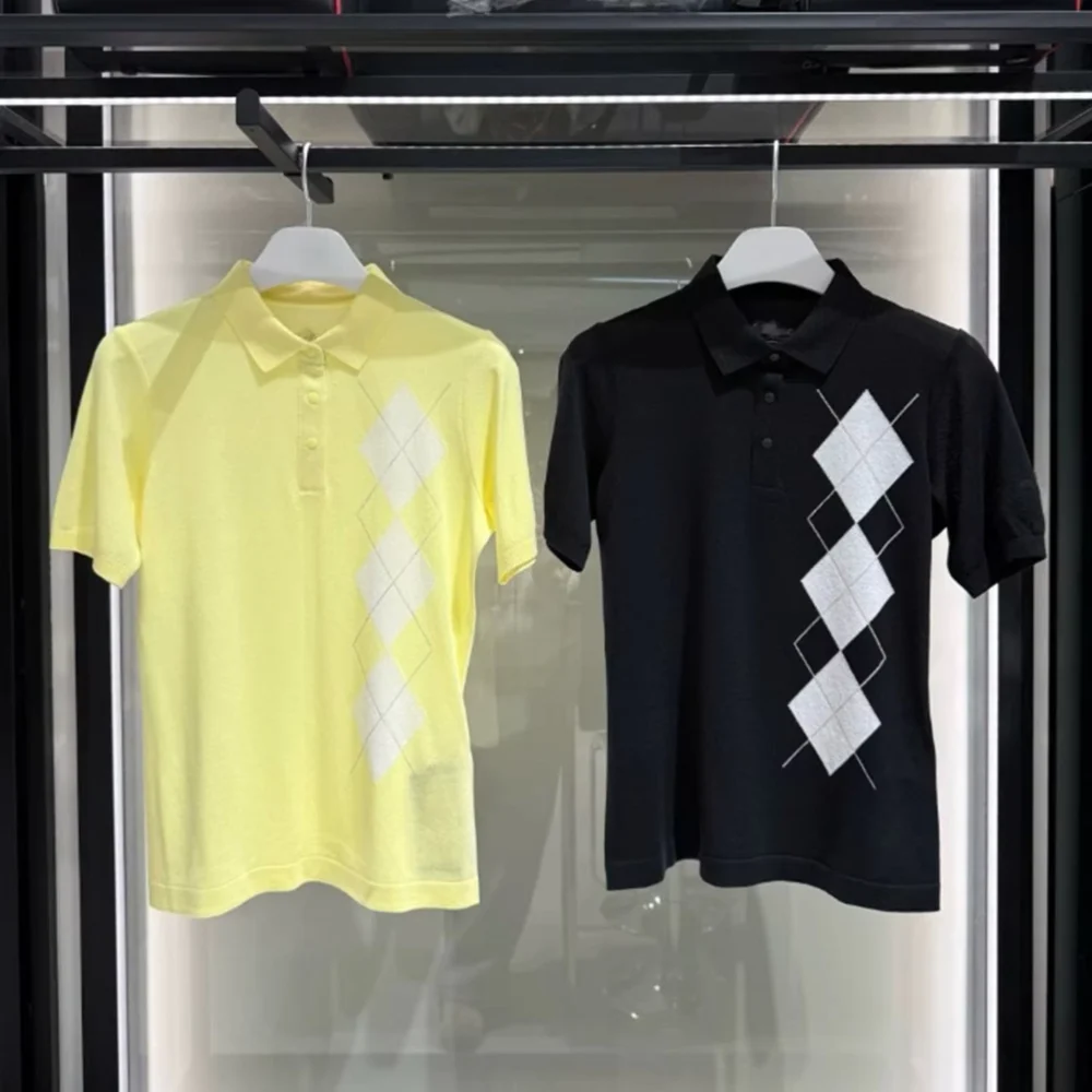 Soft Knit Short-Sleeve Golf Polo with Relaxed Fit