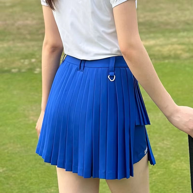 Spring-Summer Stretch Golf Skort with Built-In Shorts