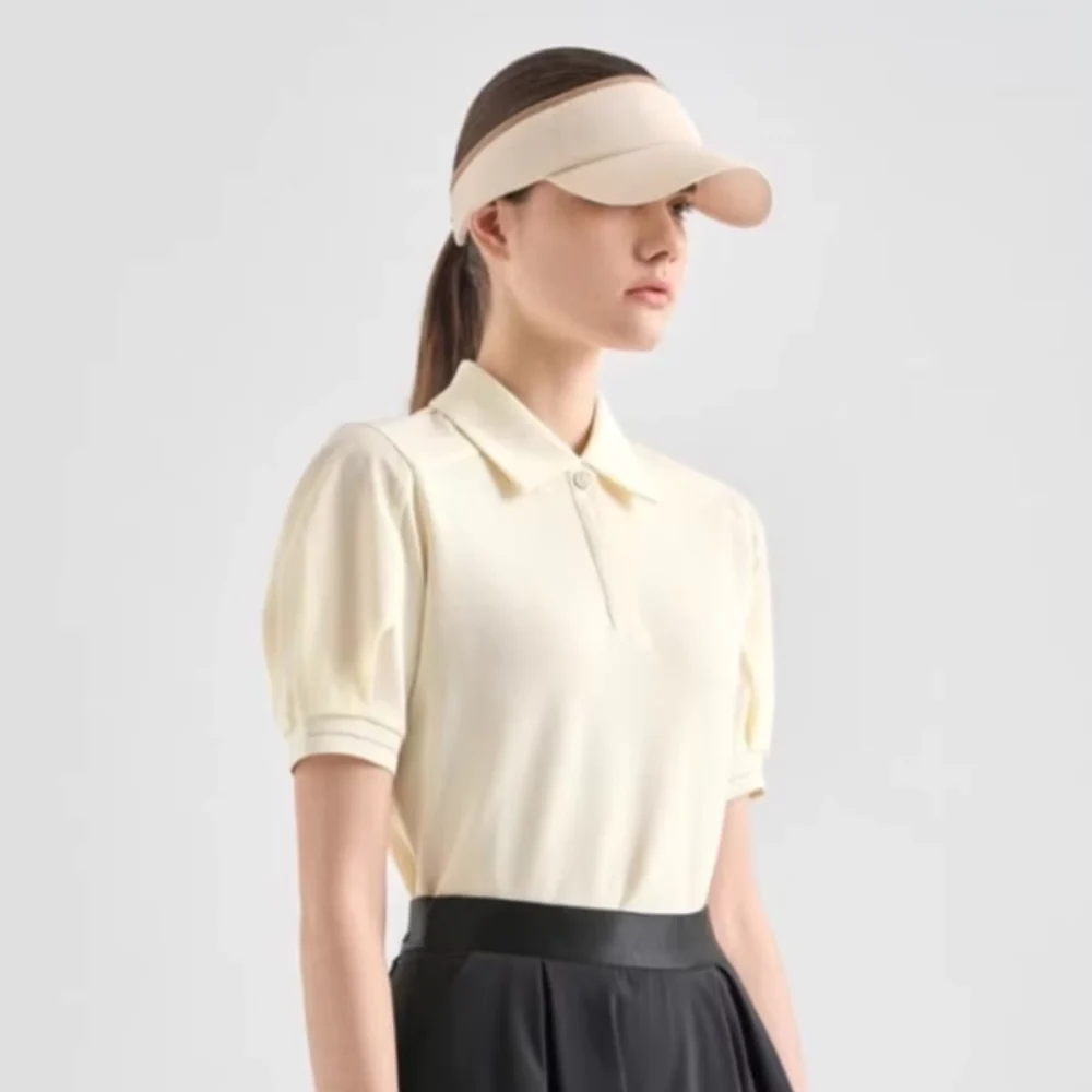 Color-Block Polo Top and Pleated Golf Skort Separates