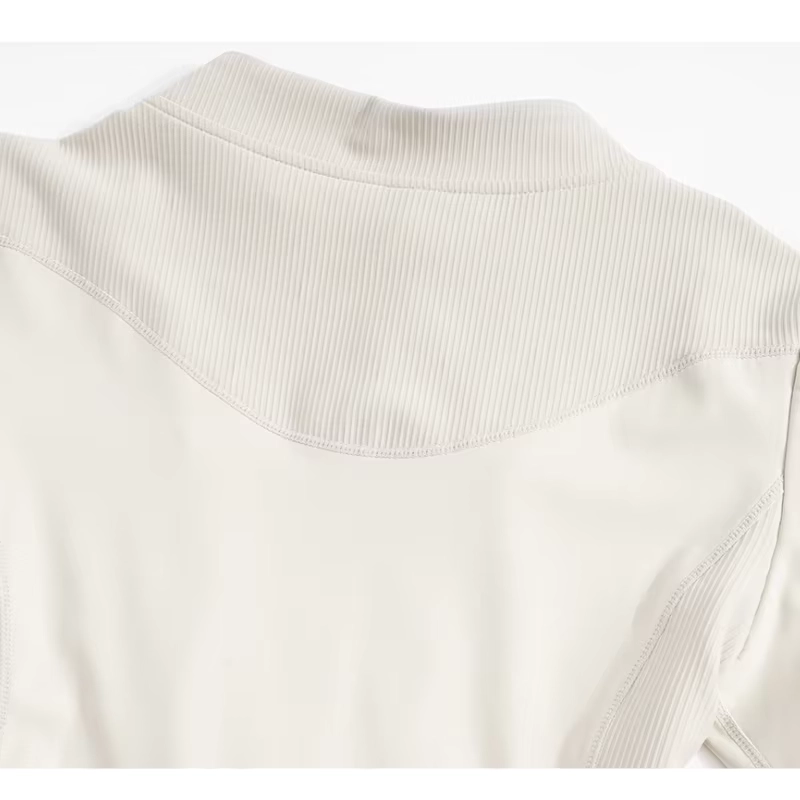 Breathable Mock-Neck Quarter-Zip Golf Top