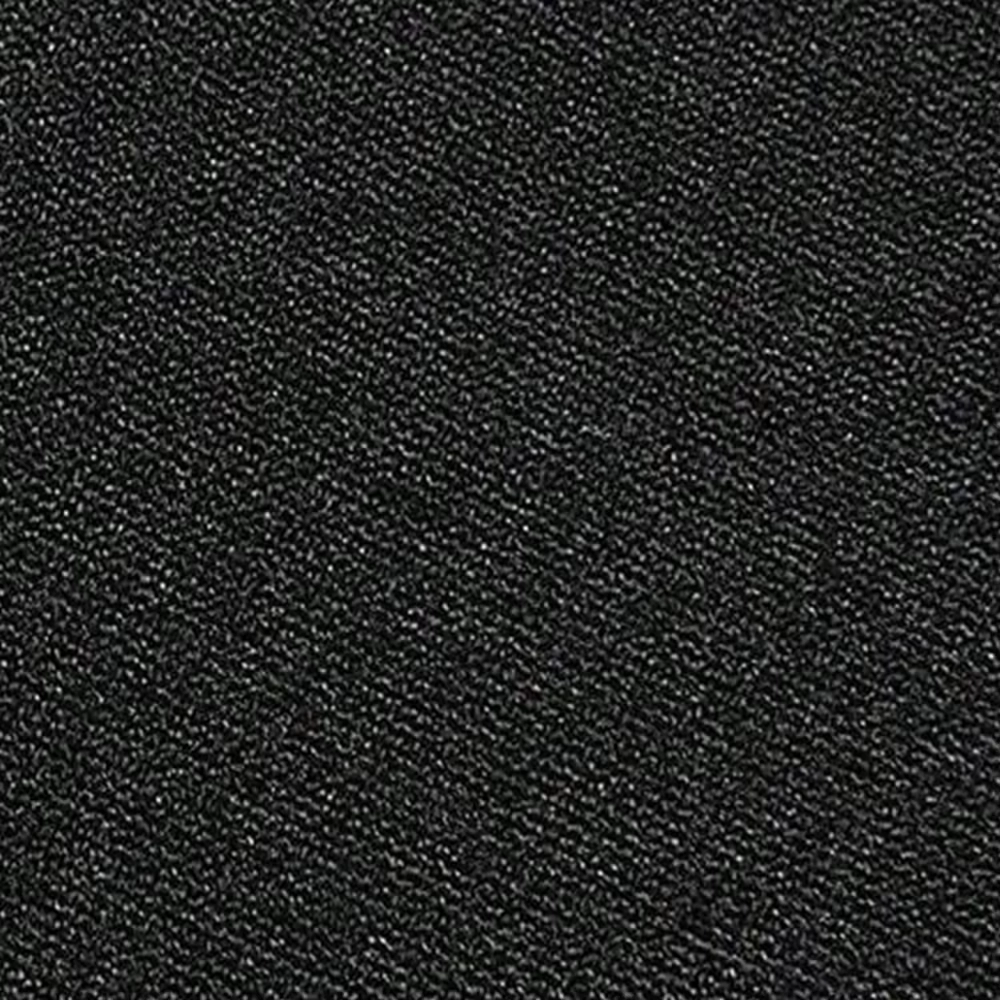 Fitted Black Half-Zip Golf Top in Stretch Knit Fabric