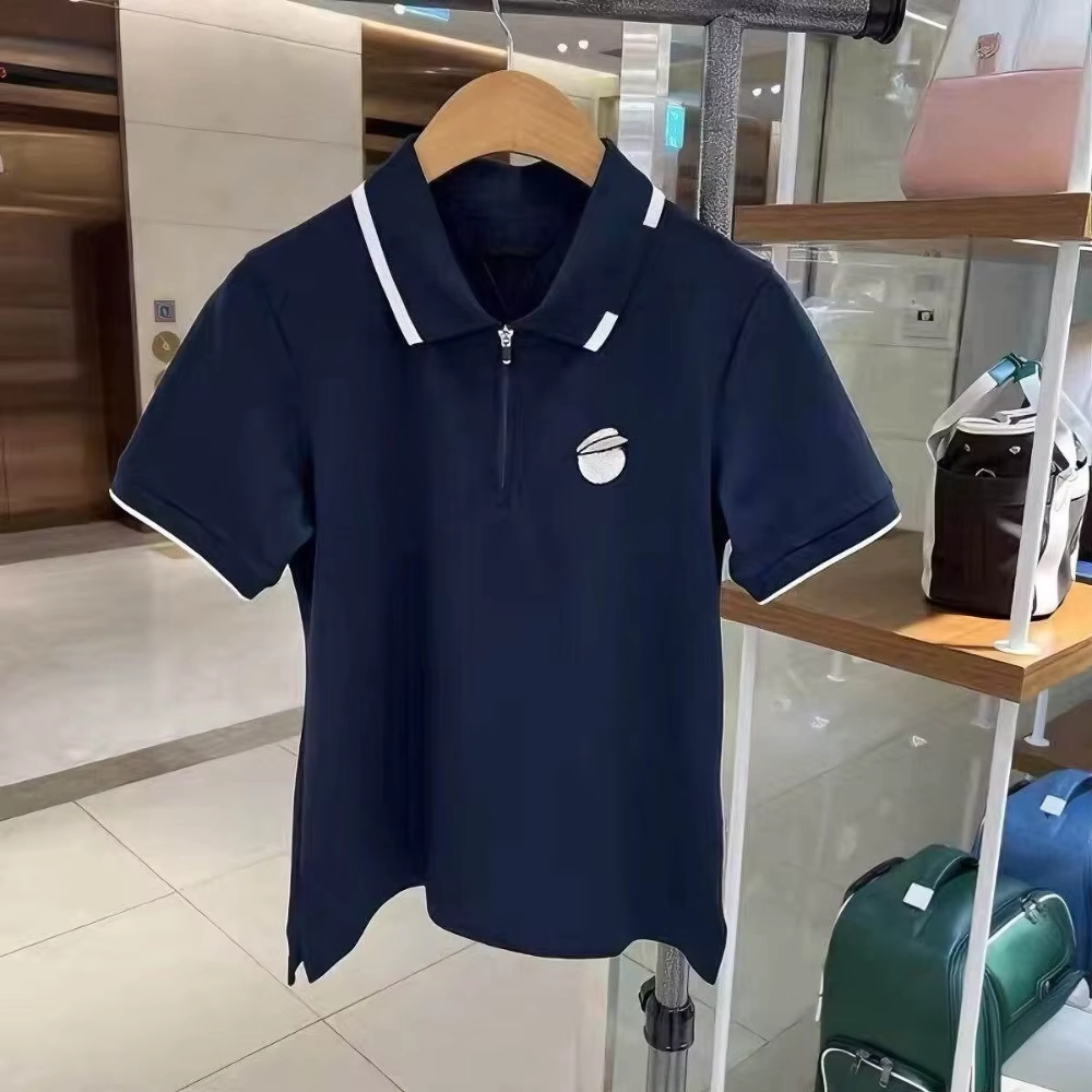 Lightweight Knit Short-Sleeve Golf Polo