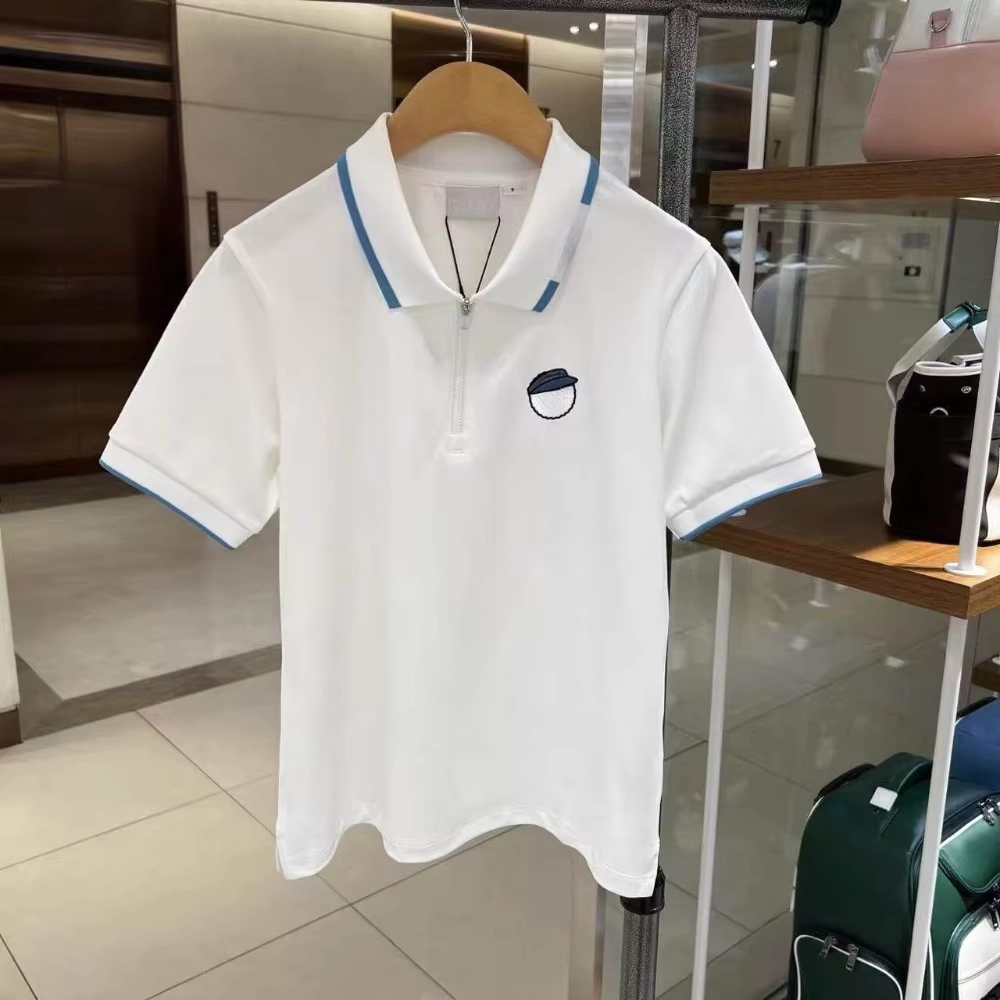 Lightweight Knit Short-Sleeve Golf Polo