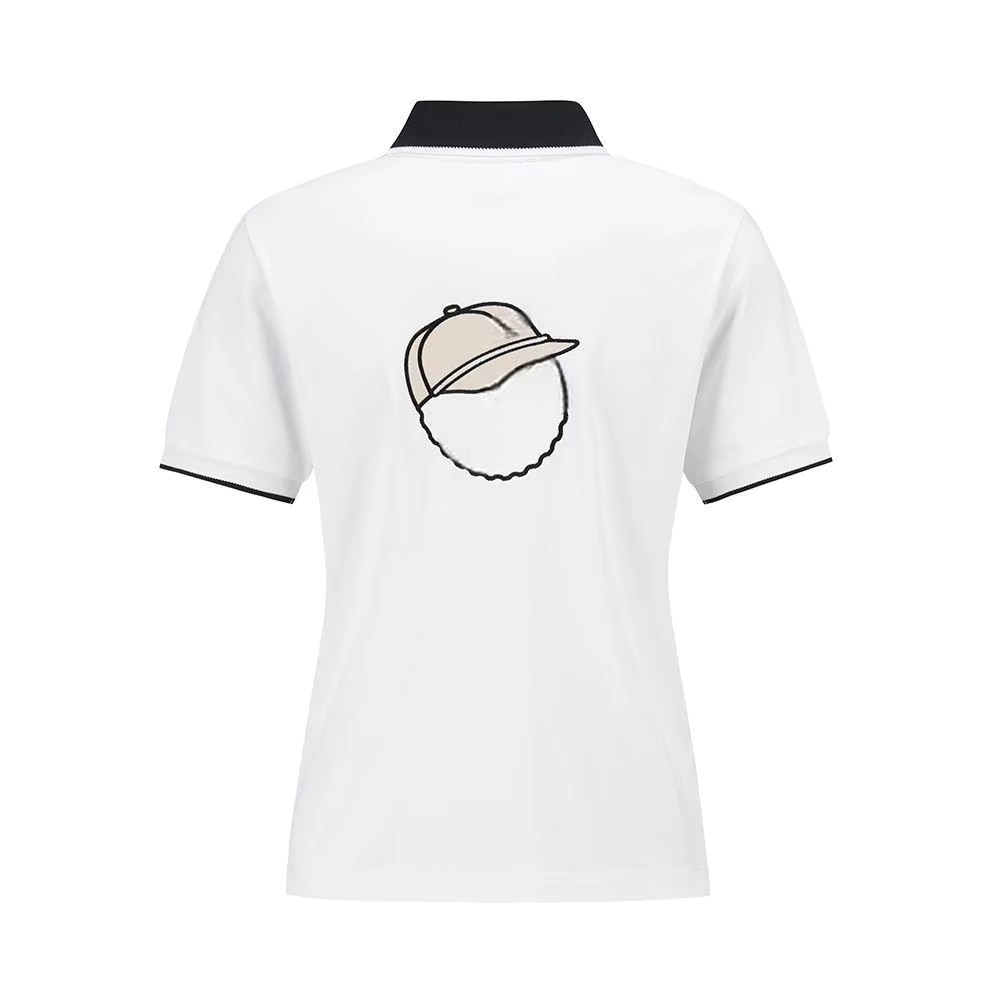 Notched-Collar Quick-Dry Short-Sleeve Golf Polo