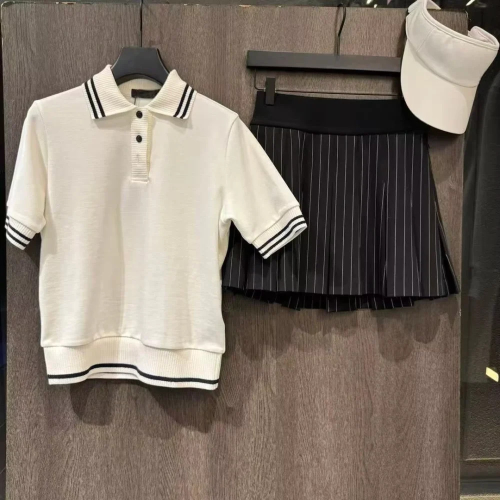 Breathable Turn-Down Collar Short-Sleeve Golf Polo