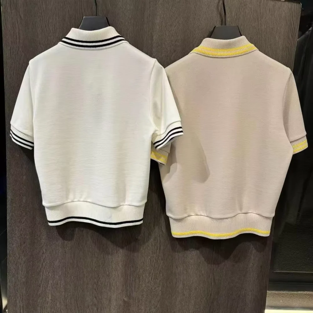 Breathable Turn-Down Collar Short-Sleeve Golf Polo
