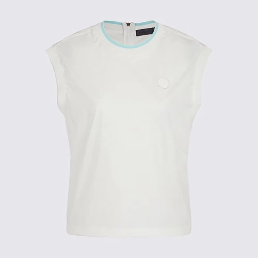 Soft Lightweight Quick-Dry Sleeveless Golf Polo with Breathable Comfort