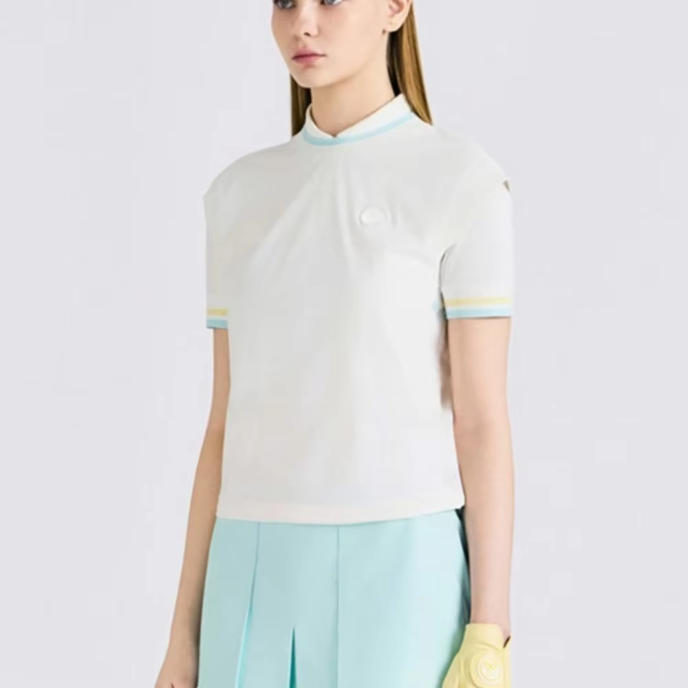 Soft Lightweight Quick-Dry Sleeveless Golf Polo with Breathable Comfort