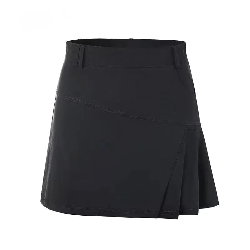 Skort da golf dritto slim fit con pantaloncini interni leggeri