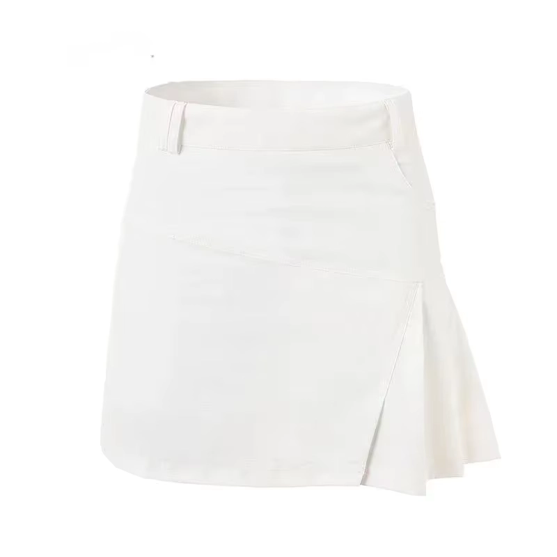 Skort da golf dritto slim fit con pantaloncini interni leggeri