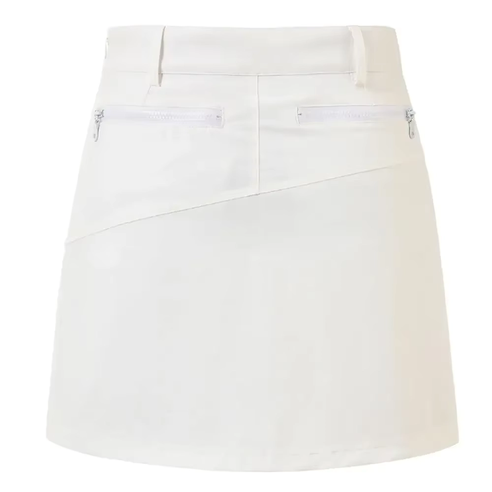 Skort da golf dritto slim fit con pantaloncini interni leggeri
