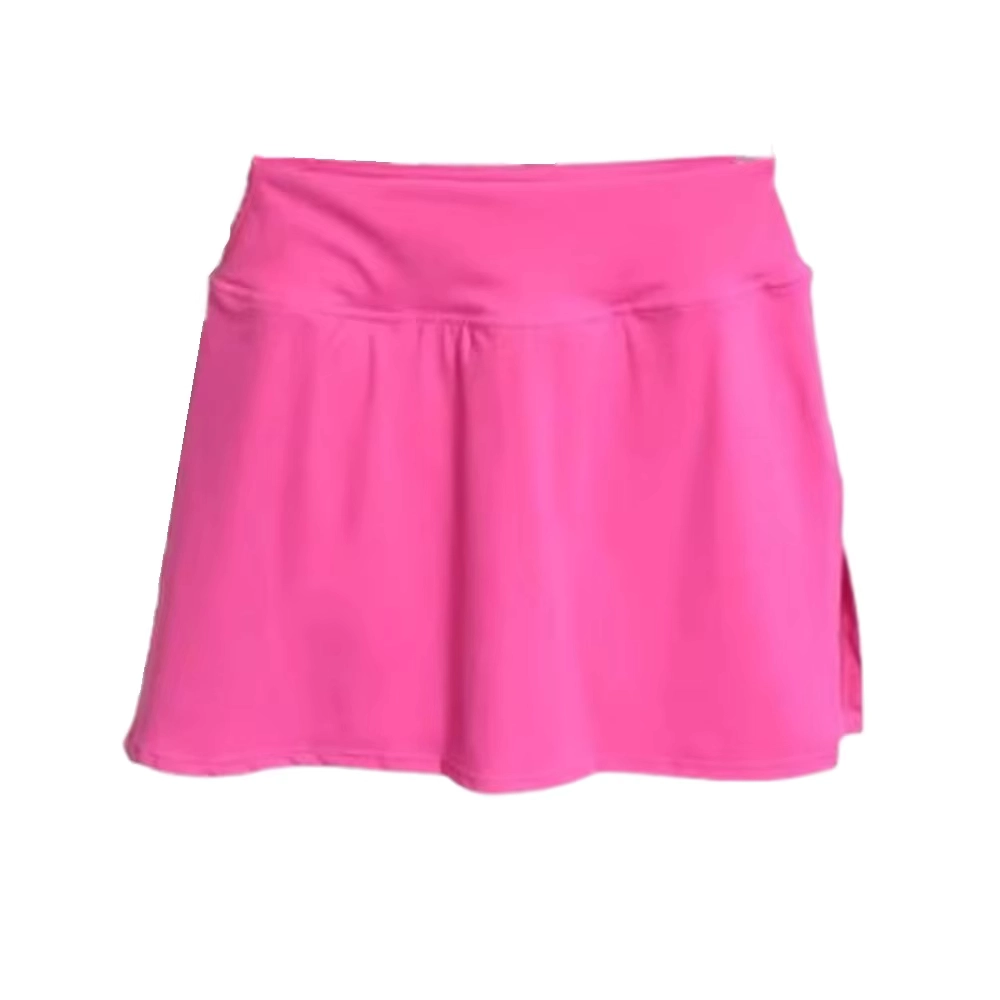 Quick-Dry High-Waisted Golf Skort with Phone Pocket