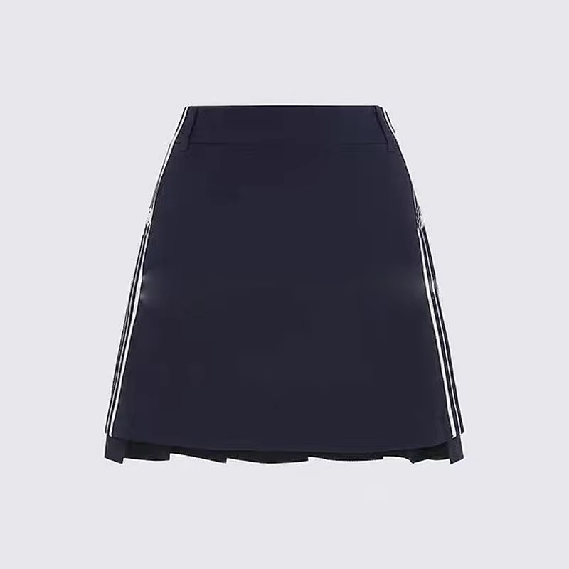 Lightweight Color-Block Straight Golf Skort